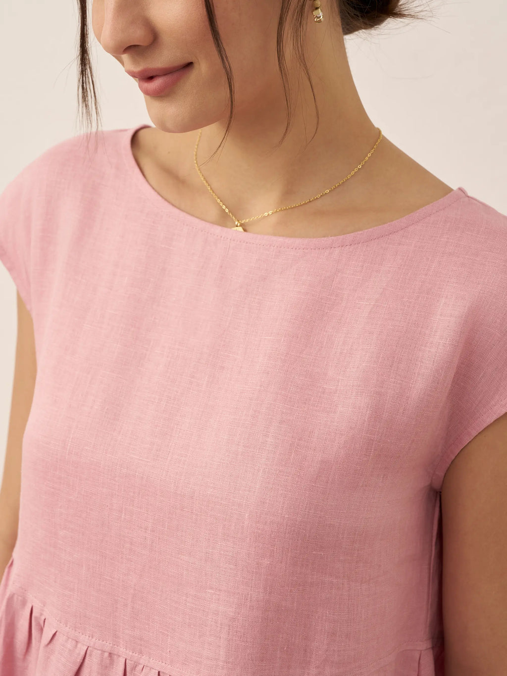 Cap Sleeve Washed Midi Dress