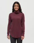 Highwood Turtleneck - Deep Burgundy