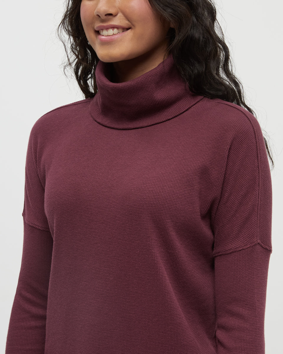 Highwood Turtleneck - Deep Burgundy