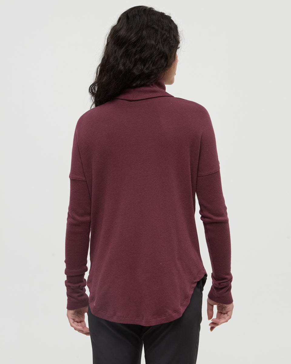 Highwood Turtleneck - Deep Burgundy