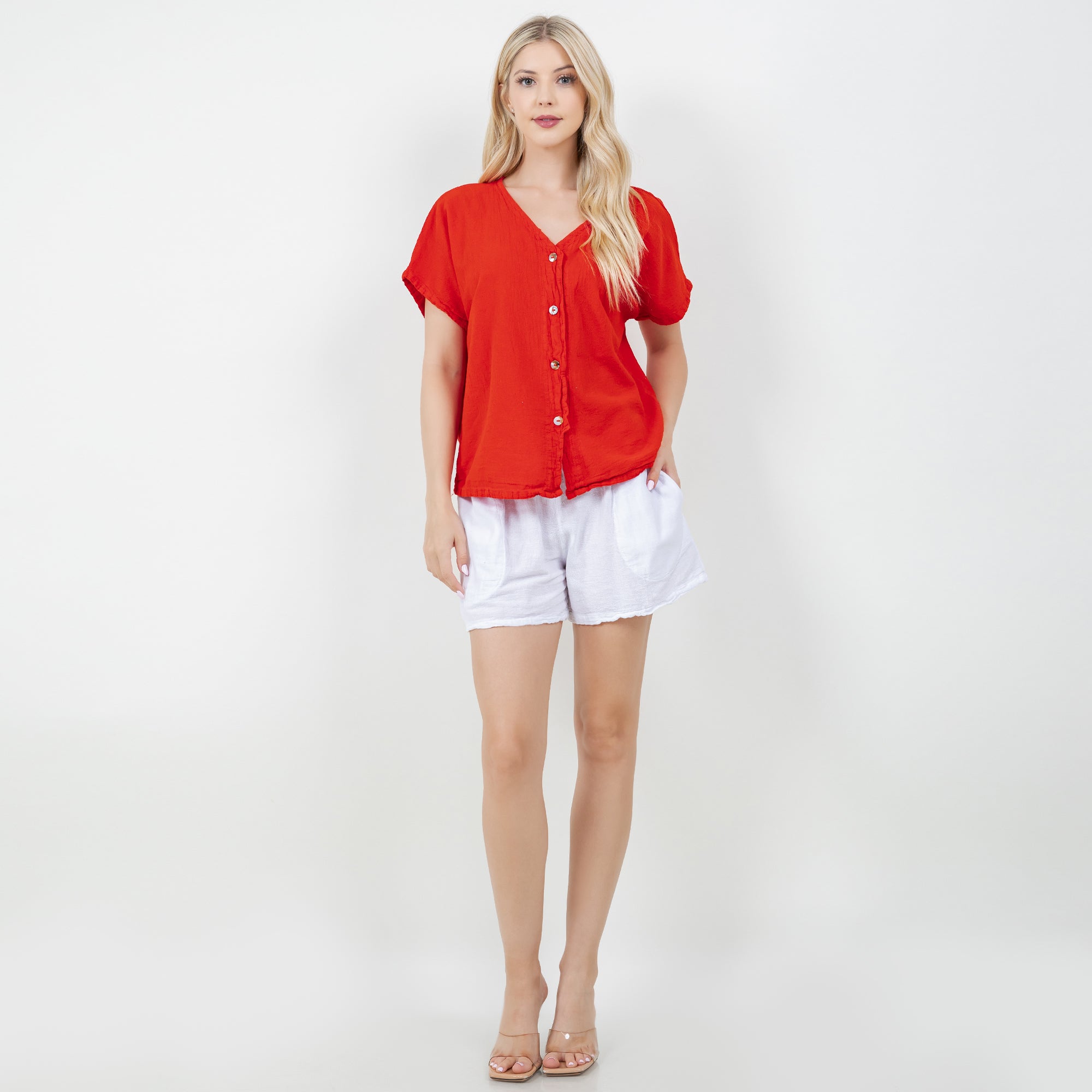 Constance Gauze Cotton Top