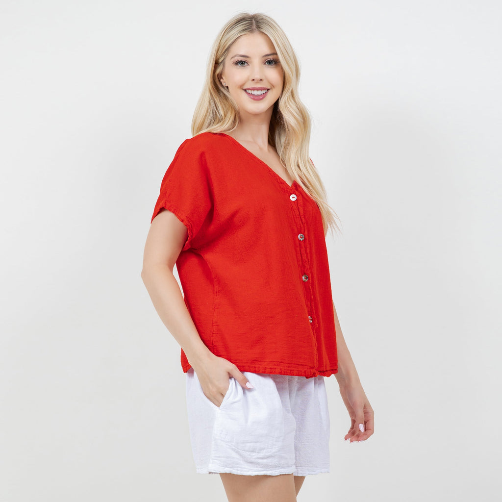 Constance Gauze Cotton Top