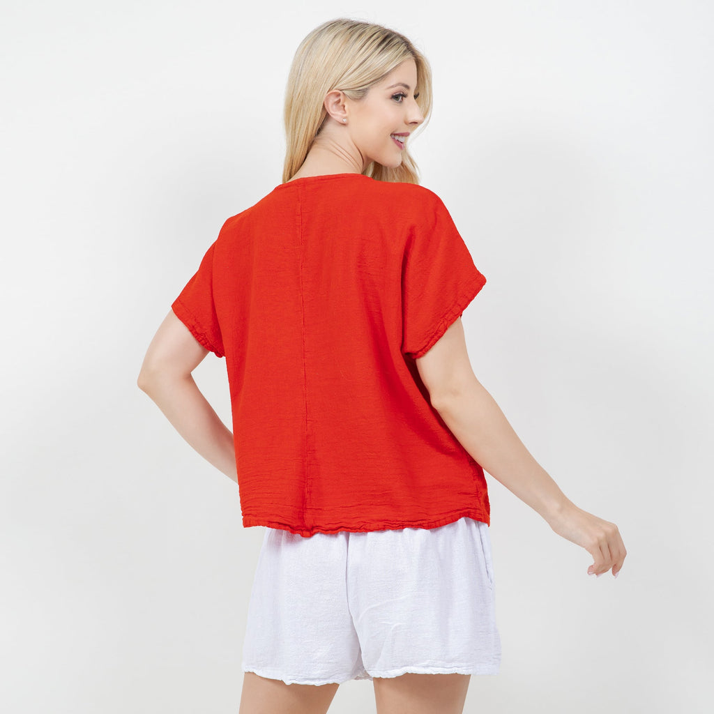Constance Gauze Cotton Top