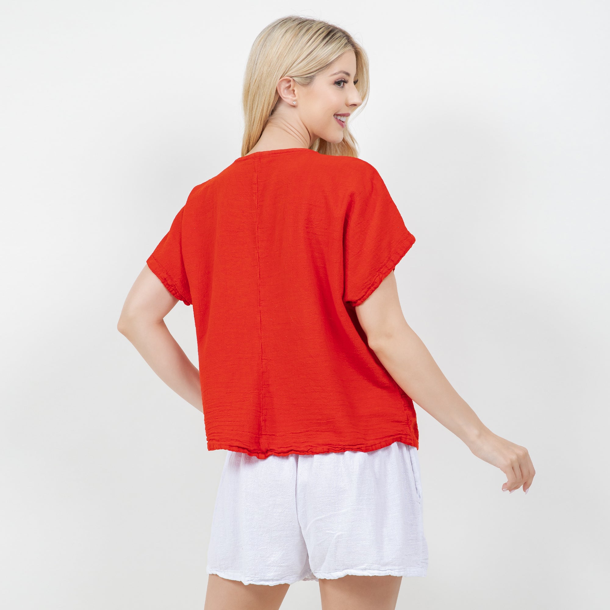 Constance Gauze Cotton Top