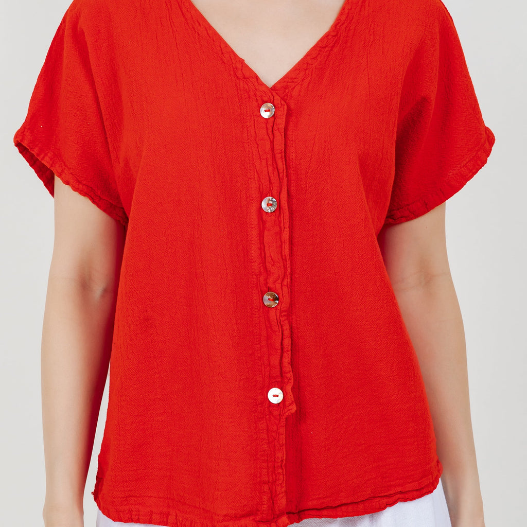 Constance Gauze Cotton Top