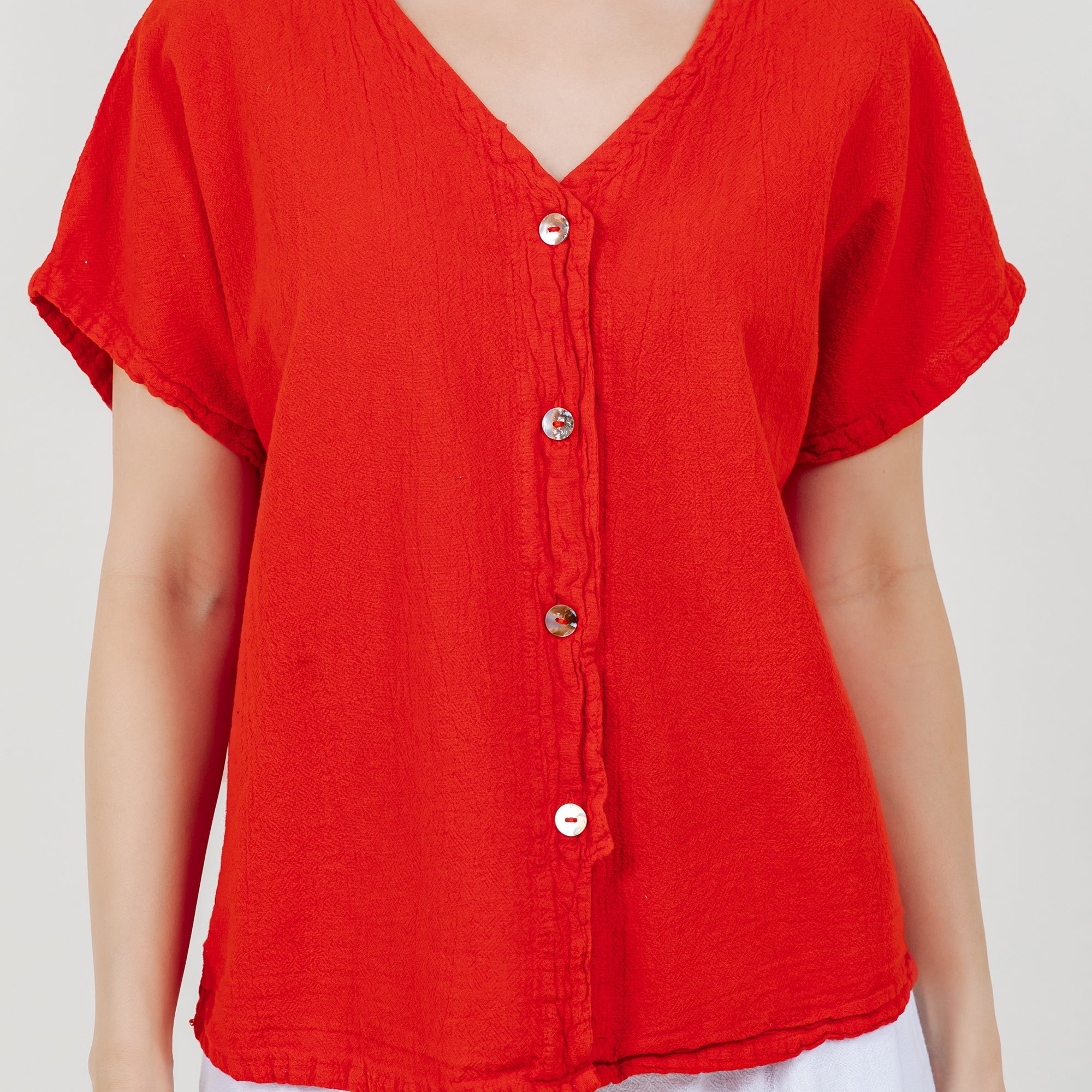 Constance Gauze Cotton Top