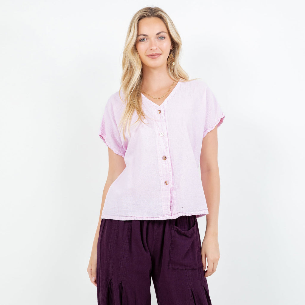 Constance Gauze Cotton Top