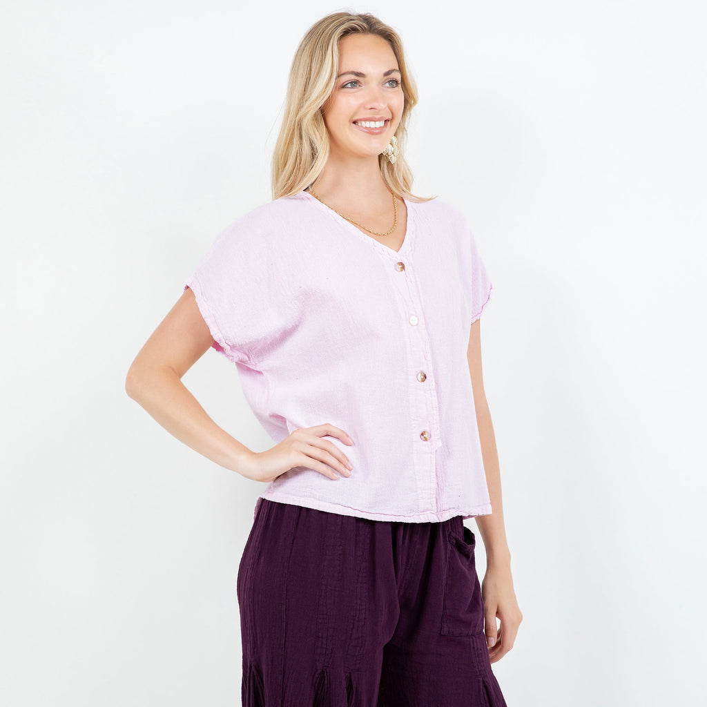 Constance Gauze Cotton Top