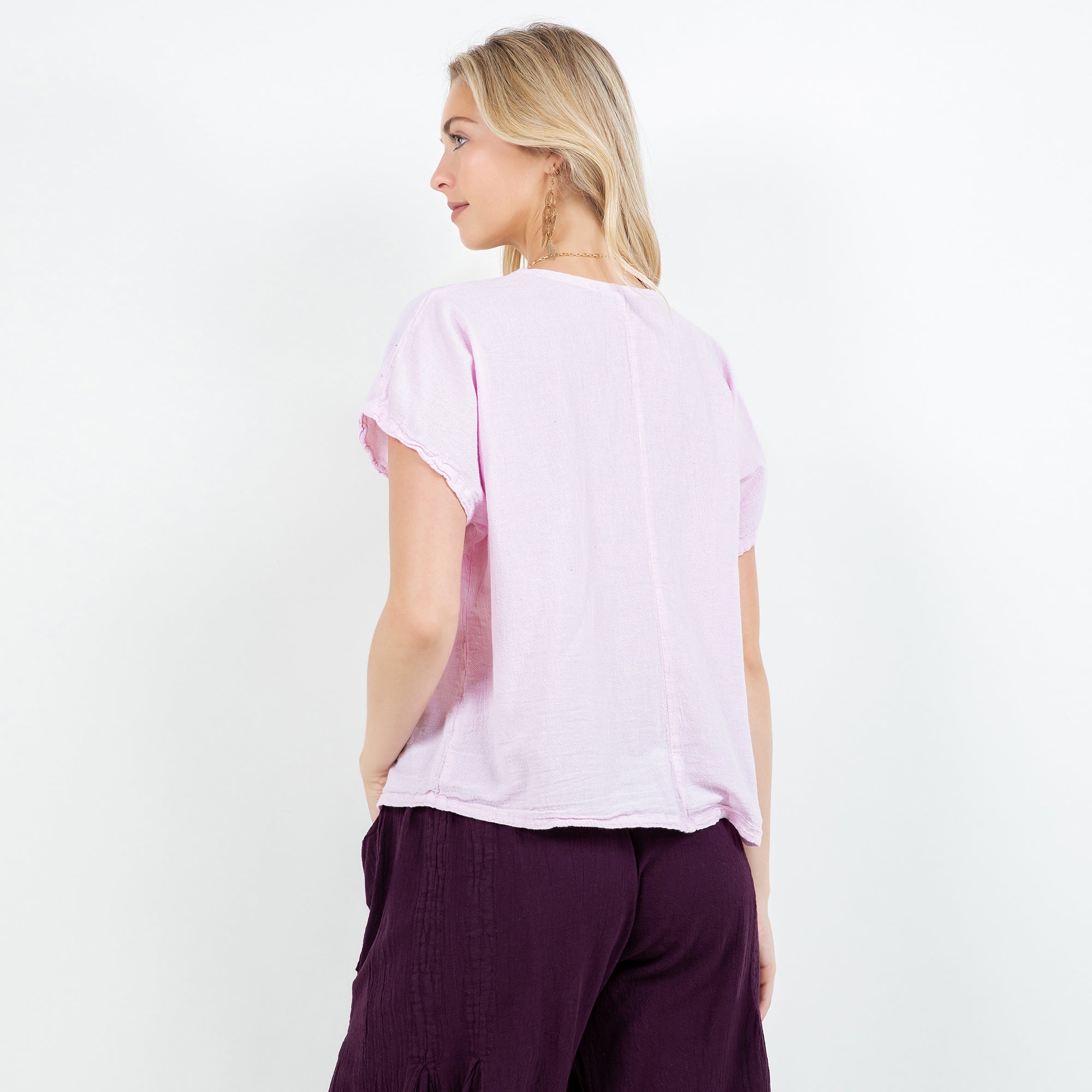 Constance Gauze Cotton Top