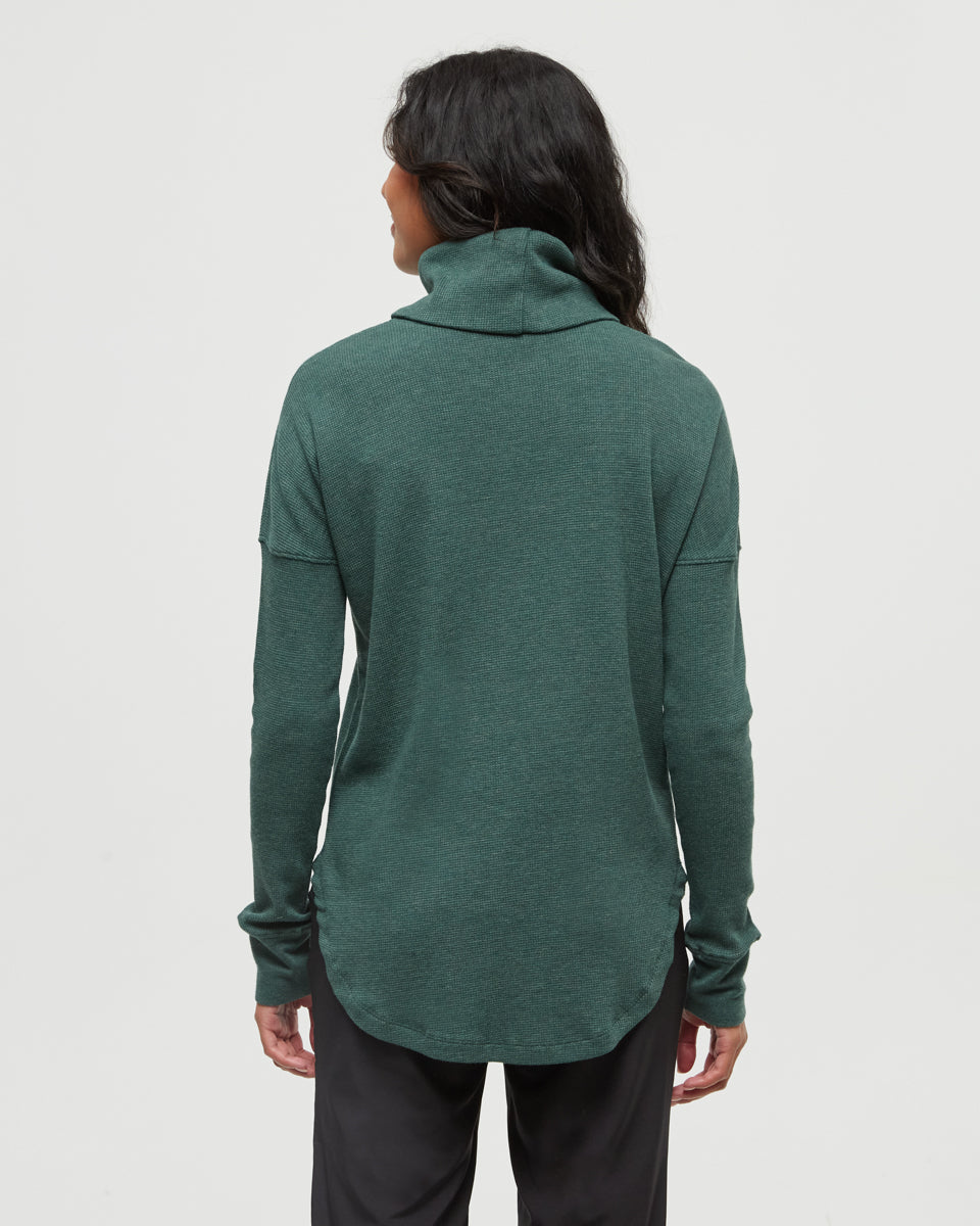 Highwood Turtleneck -Forest Pine Heather