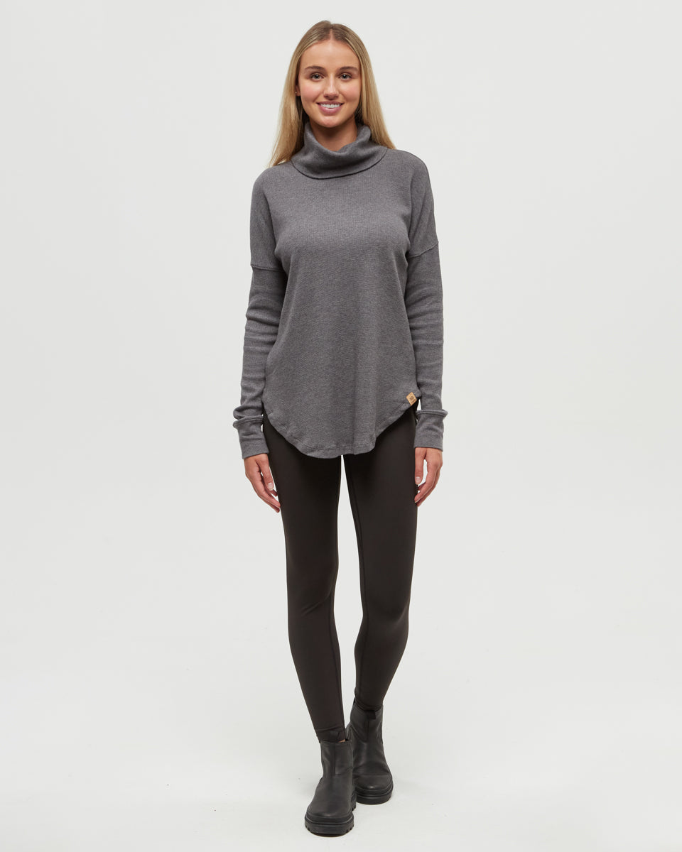 Highwood Turtleneck - Dark Grey Heather