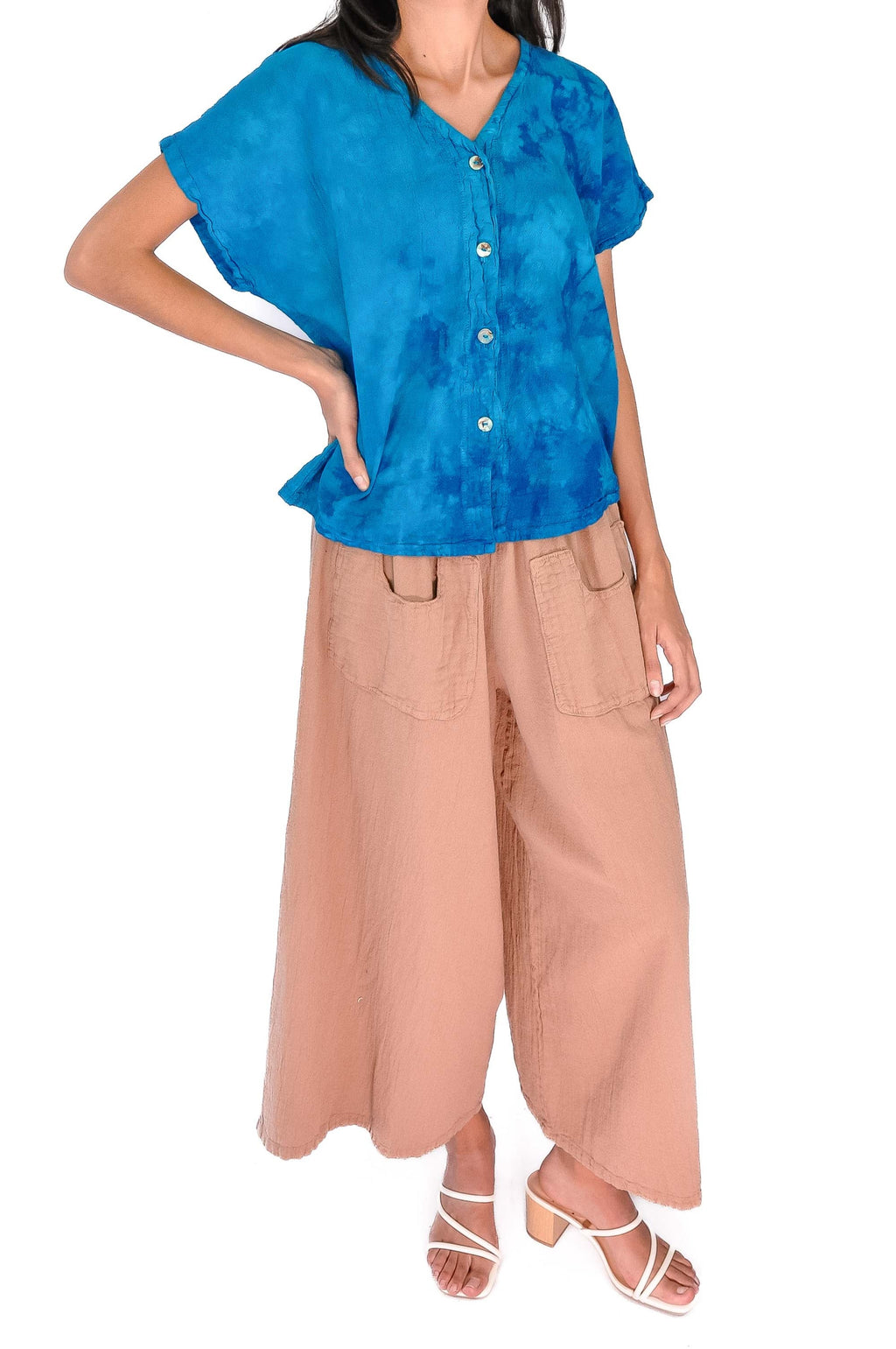Constance Gauze Cotton Top