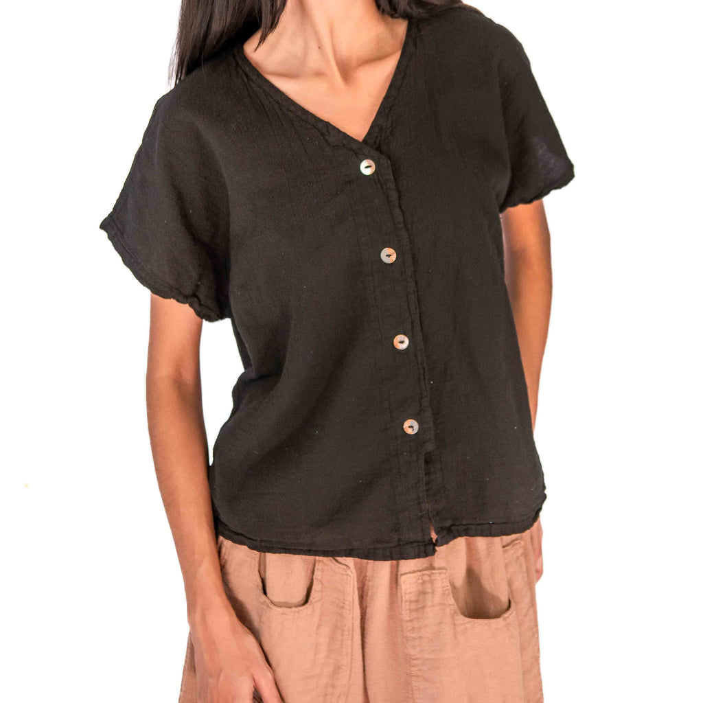 Constance Gauze Cotton Top