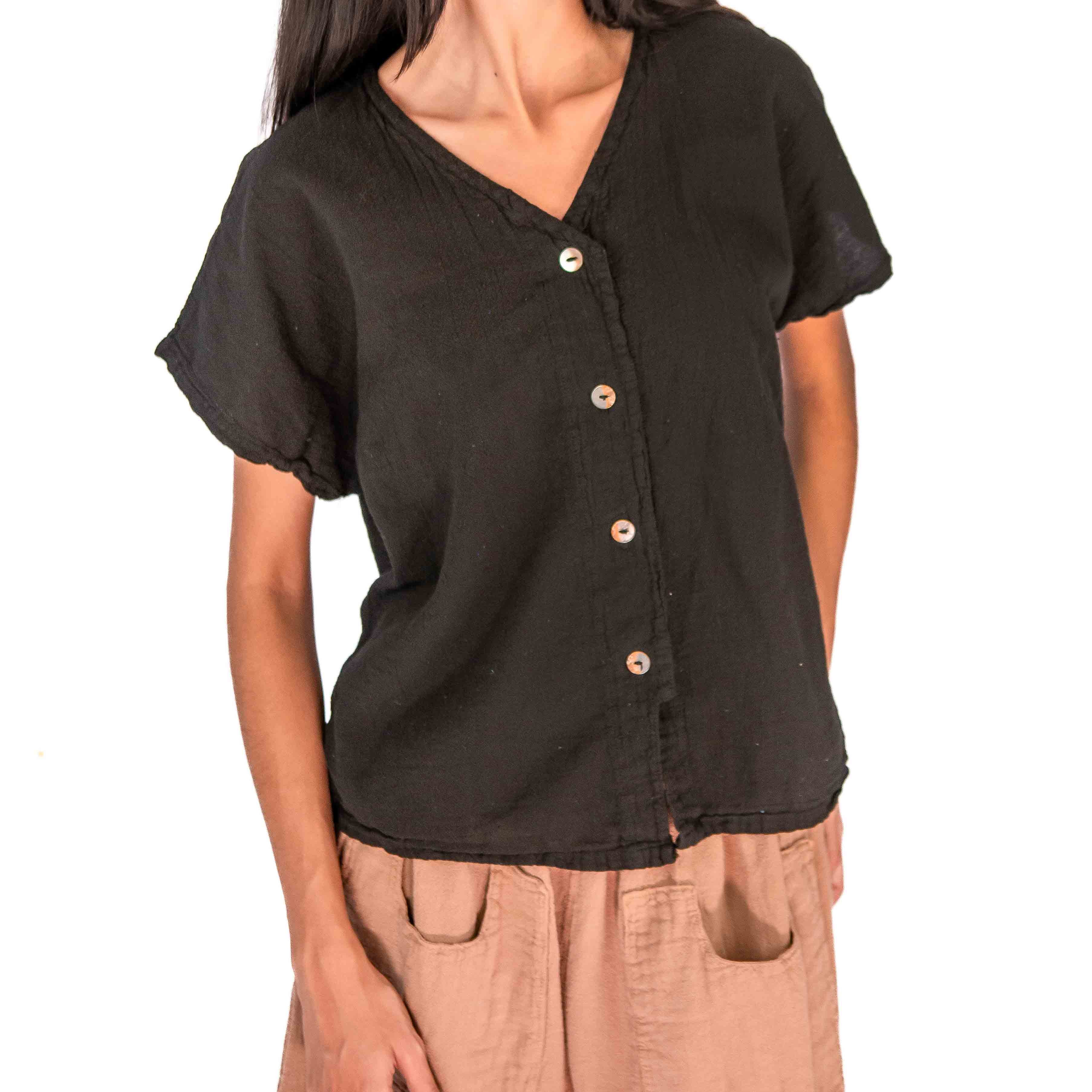 Constance Gauze Cotton Top