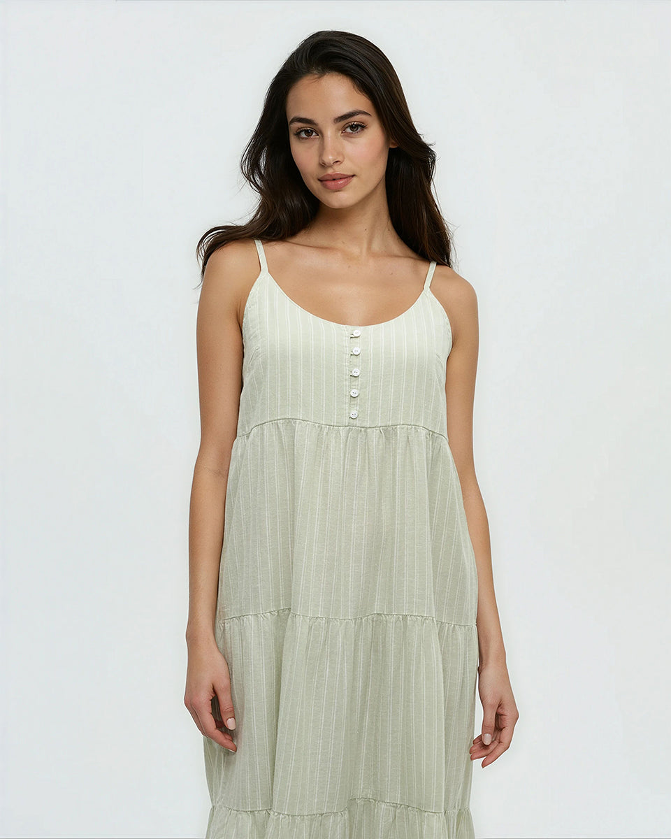 Hopewell Dress- Moss